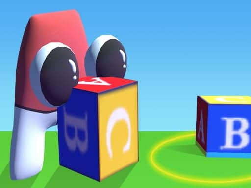 Screenshot van Alphabet Room Maze 3D