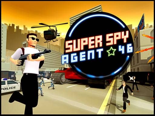 Screenshot van Super Spy Agent 46