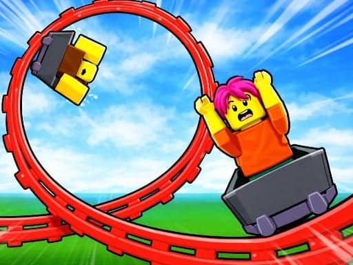 Screenshot van Build a Rollercoaster: Simulator