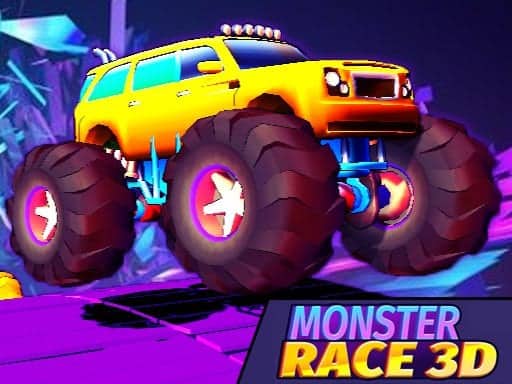 Screenshot van Monster Race 3D