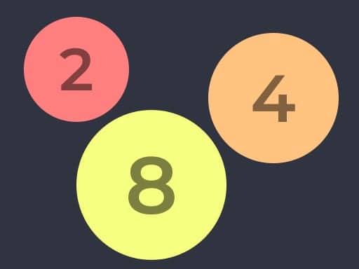 Screenshot van 2048 Ballz