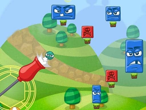 Screenshot van Big Blocks Battle