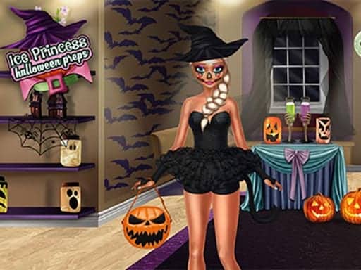 Screenshot van Ice Princess Halloween Preps