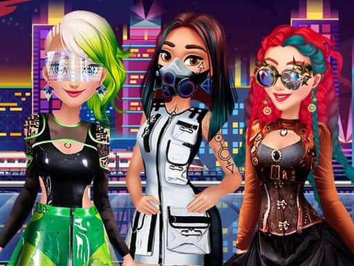 Screenshot van Cyberpunk City Fashion