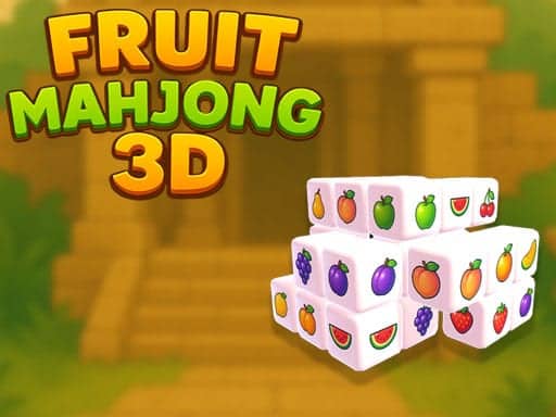 Screenshot van Fruit Mahjong 3D