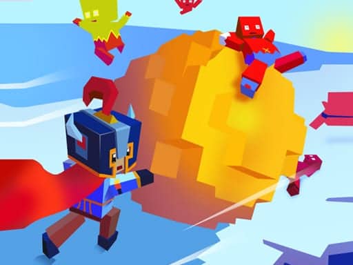 Screenshot van Ball Throw Fight