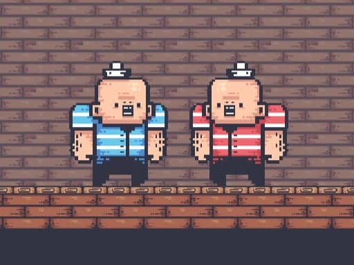 Screenshot van 2 Player Red Blue Pirates