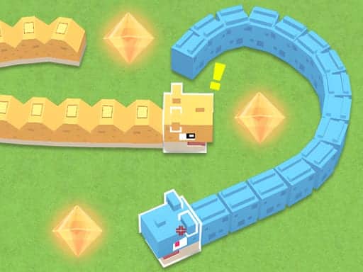 Screenshot van Merge Snake Battle
