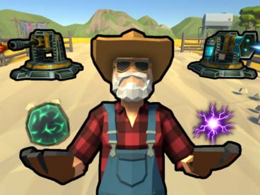 Screenshot van Guns and Magic
