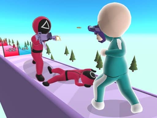 Screenshot van Squid Gun Fest
