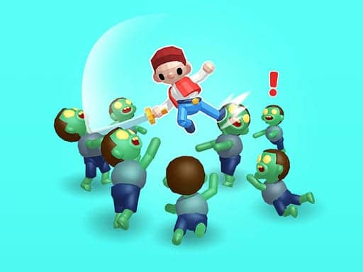 Screenshot van Zombie Killer Draw Puzzle