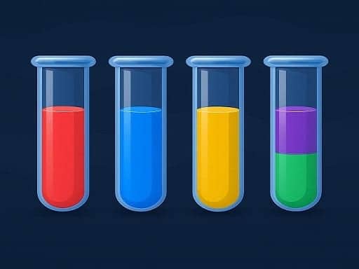Screenshot van Aqua Sort: Water Color Puzzle