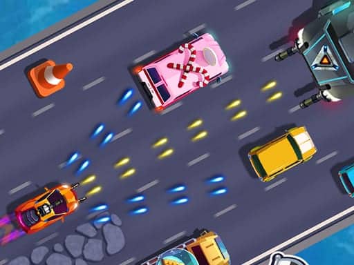 Screenshot van Crazy Racing