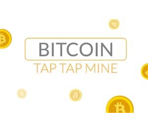 Screenshot van Bitcoin Tap Tap Mine