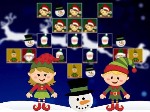 Screenshot van Hit The Christmas Elves