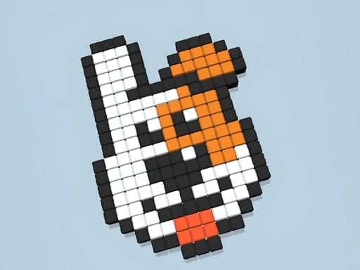 Screenshot van Pixel Art