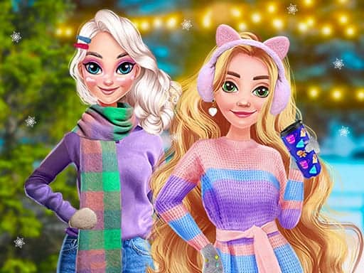 Screenshot van Soft Girls Winter Aesthetics