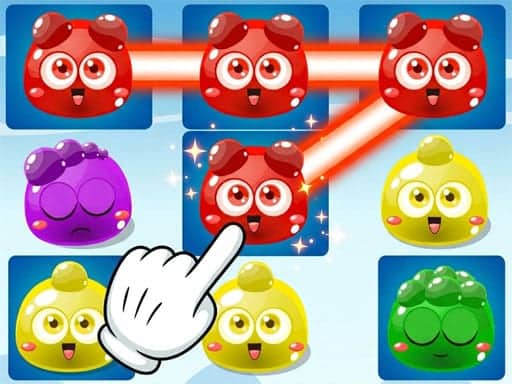 Screenshot van Jelly Monsters Link Puzzle