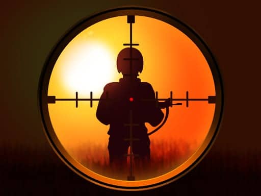 Screenshot van Sniper King 2D The Dark City