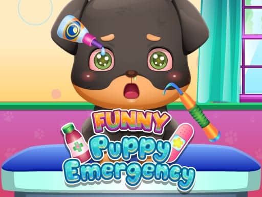 Screenshot van Funny Puppy Emergency