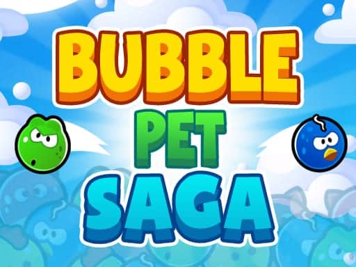 Screenshot van Bubble Pet Saga