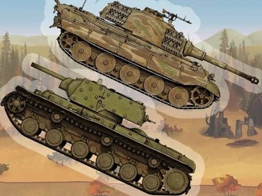 Screenshot van World Wars - Tanks