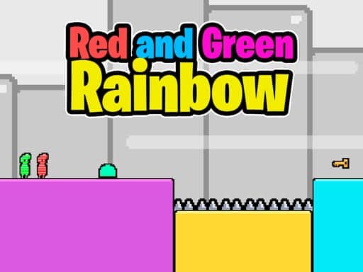 Screenshot van Red and Green Rainbow