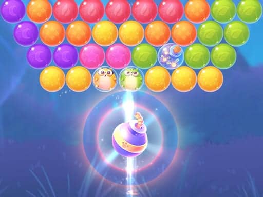 Screenshot van Bubble Queen Cat
