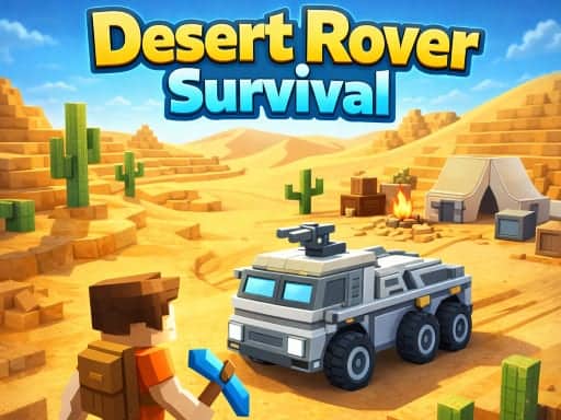 Screenshot van Desert Rover Survival