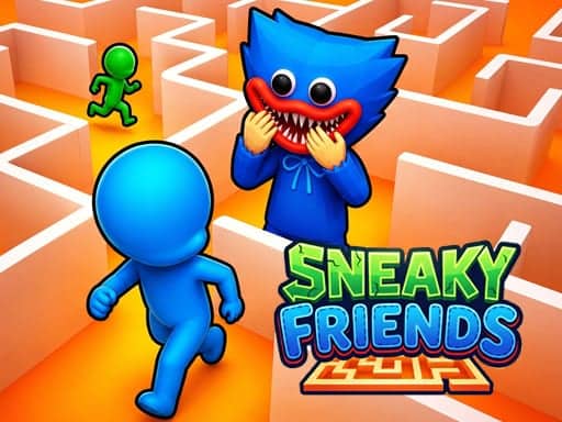 Screenshot van Sneaky Friends