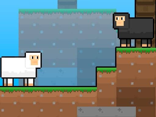 Screenshot van Cute Sheep SkyBlock