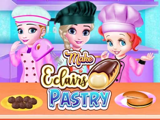 Screenshot van Make Eclairs Pastry