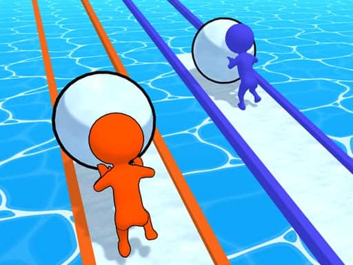 Screenshot van Snowball Racing