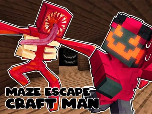 Screenshot van Maze Escape : Craft Man