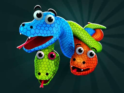 Screenshot van Tangled Snakes - Sort Puzzle