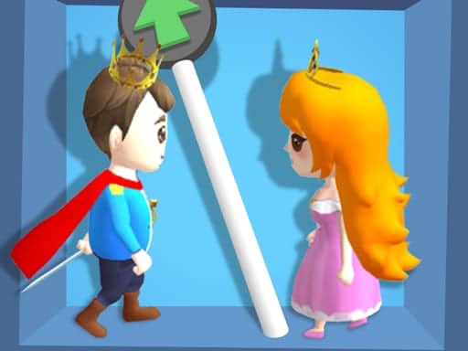 Screenshot van Love Pins Save The Princess
