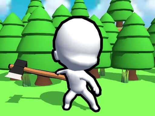 Screenshot van Idle Lumber Hero