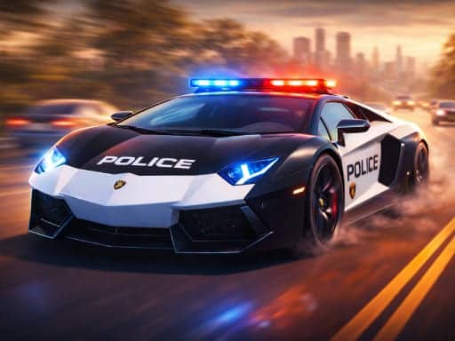 Screenshot van Police Traffic Racer