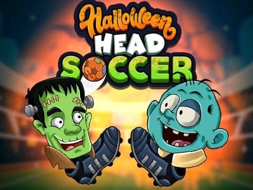 Screenshot van Halloween Head Soccer