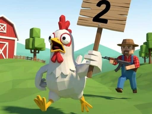 Screenshot van Chicken Math