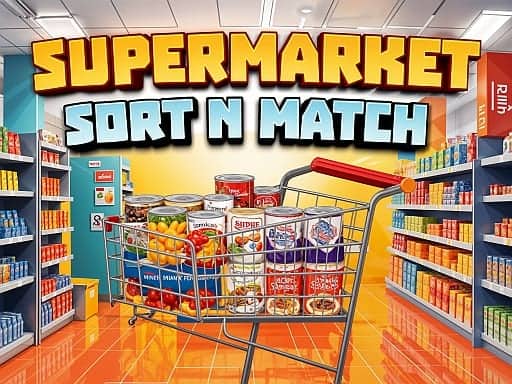 Screenshot van Supermarket Sort N Match