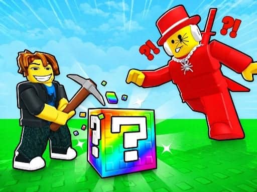 Screenshot van Break a Lucky Block!