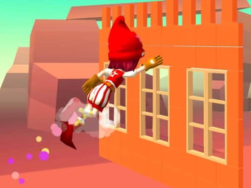 Screenshot van Jump The Wall