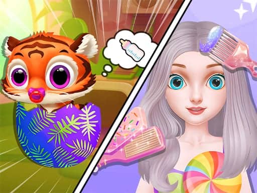 Screenshot van Fun Mini Games For Princess