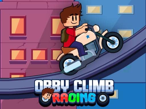 Screenshot van Obby Climb Racing