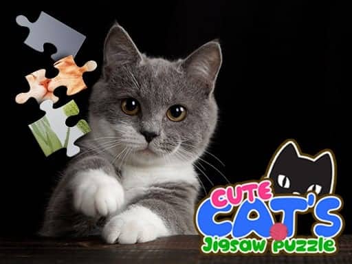 Screenshot van CUTE CATS JIGSAW PUZZLE