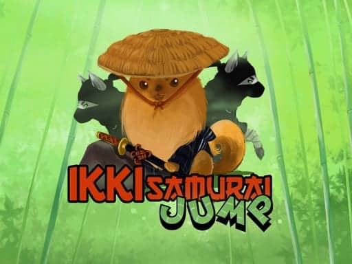 Screenshot van Ikki Samurai Jump