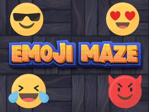 Screenshot van Emoji Maze