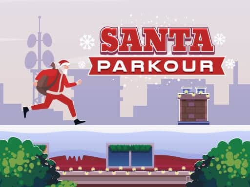Screenshot van Santa Parkour