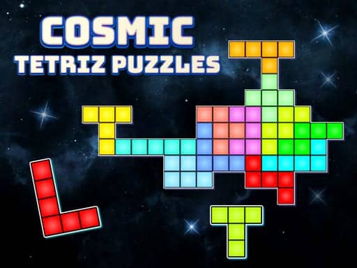 Screenshot van Cosmic Tetriz Puzzles